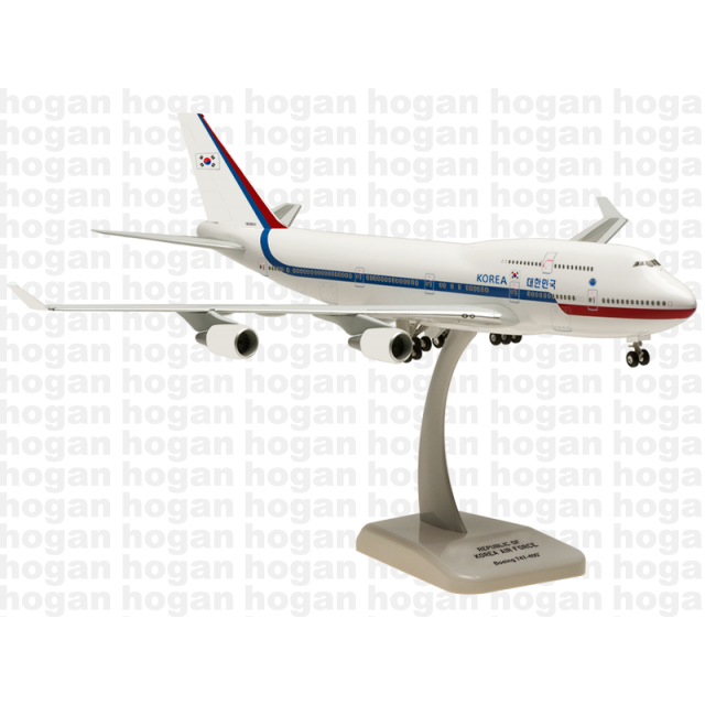 Hogan 1:200 HG0472 Boeing 747-400 韓國專機10001 飛機模型