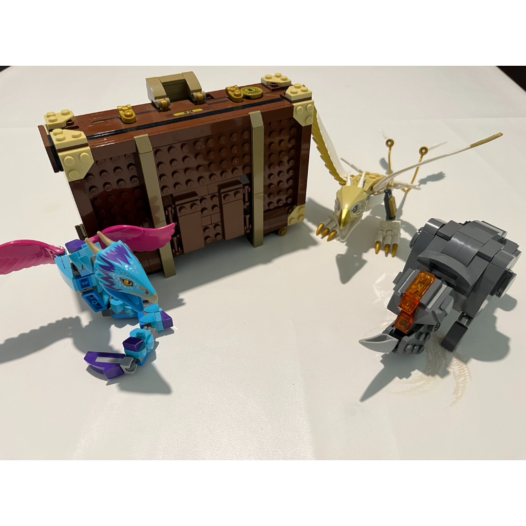 LEGO 75952 紐特的魔法生物手提箱 二手已組