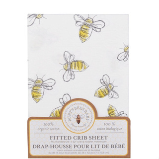 美國品牌 Burt‵s Bees Baby Bee 蜜蜂爺爺 100%有機棉 嬰兒床 床包 彌月禮 嬰兒用品 有機棉