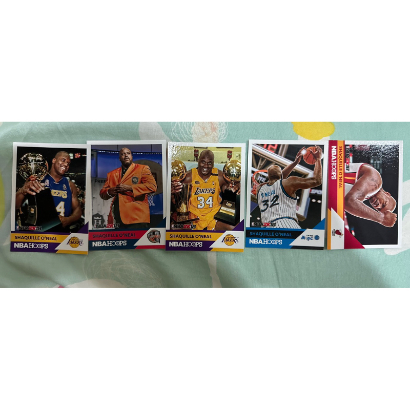 2017-18 NBA PANINI HOOPS 俠客歐尼爾 2K18限定