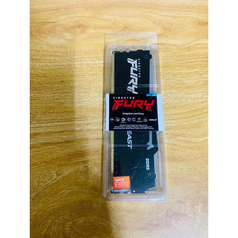 金士頓 Fury Beast RGB 16GB DDR5 5600 EXPO XMP