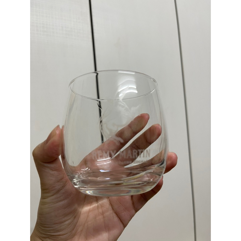 現貨兩入合售全新人頭馬remy martin pine champagne cognac 透明logo玻璃杯威士忌杯