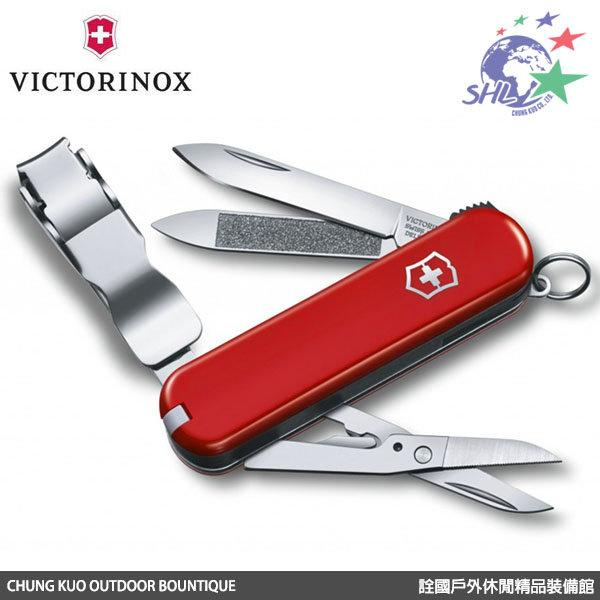 VICTORINOX 維氏 (VN159) Nail Clip 580 紅握柄指甲剪瑞士刀 / 0.6463 詮國