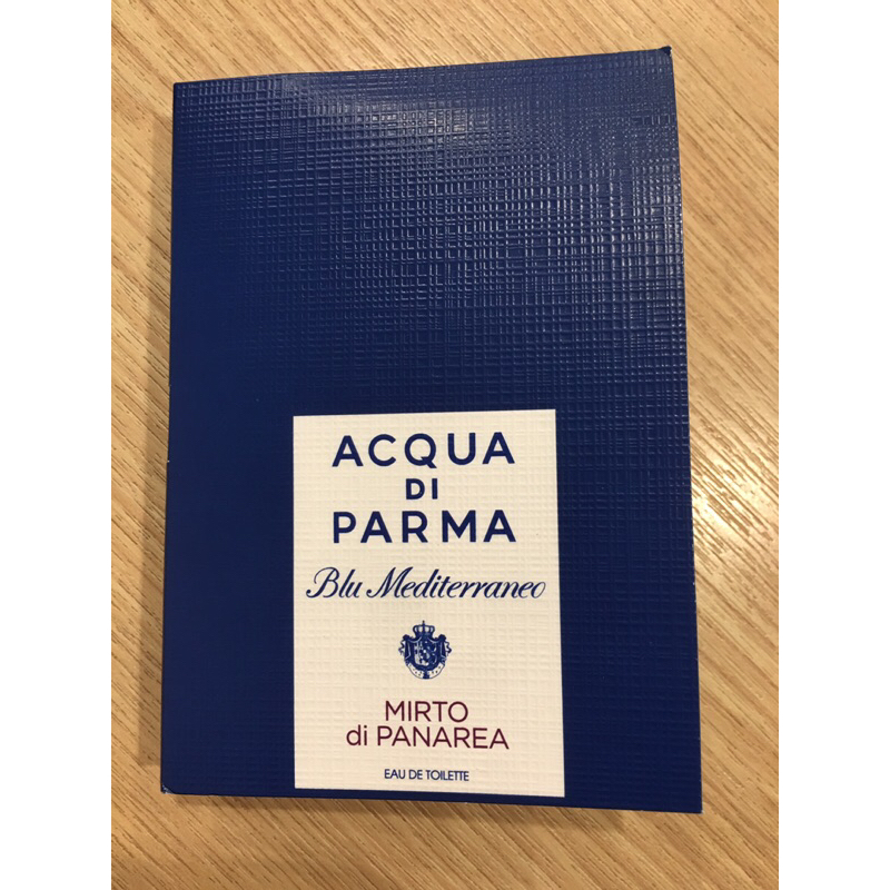 ✨ 小香、針管✨ACQUA DI PARMA 藍色地中海系列 帕納里加州桂 MIRTO 中性淡香水