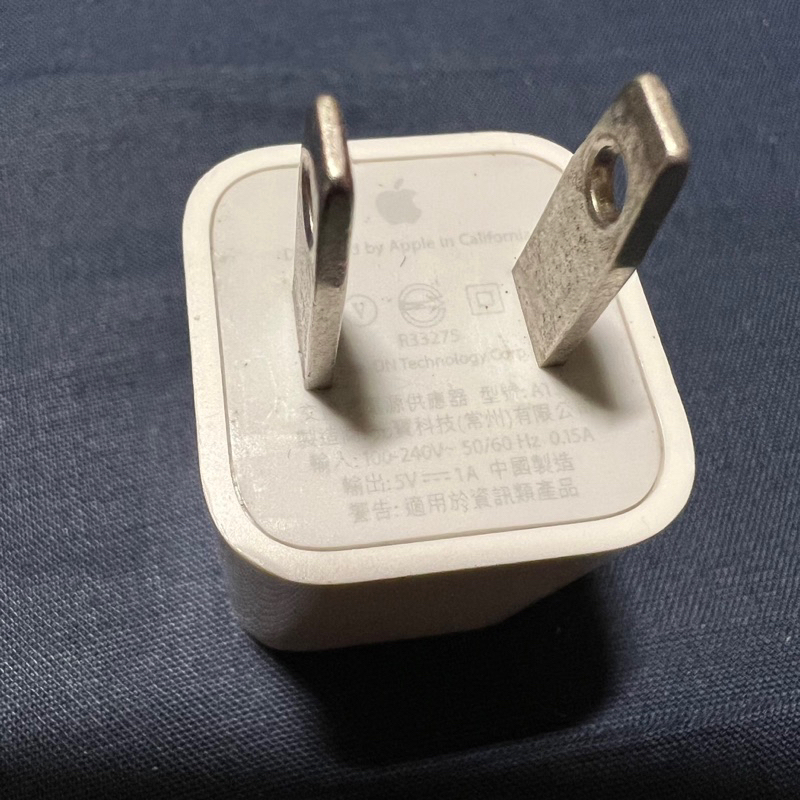 二手 蘋果Apple 5W USB 原廠豆腐頭充電器