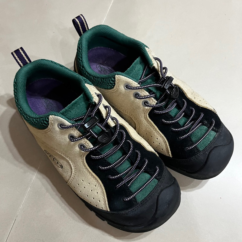 經典款 Keen Jasper Rocks 登山休閒鞋 卡其綠配色 us8