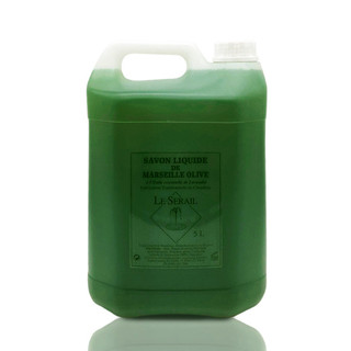 【Le Sérail 法國席哈爾】醒目薰衣草古法液體馬賽皂5000ml｜法國原裝・橄欖油基底・洗手沐浴補充桶 液體皂