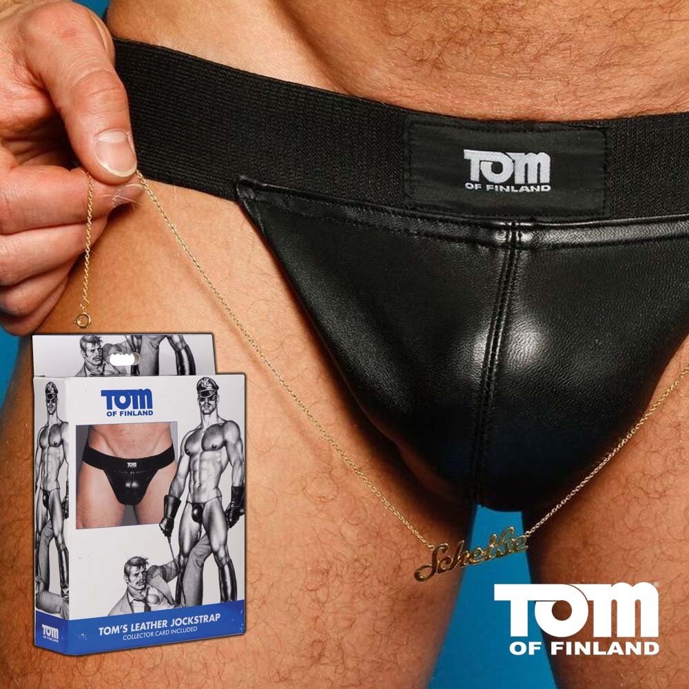 TOM OF FINLAND芬蘭湯姆-湯姆的BDSM皮革後空褲 (高級皮革)(TF5944、TF5945、TF5946)