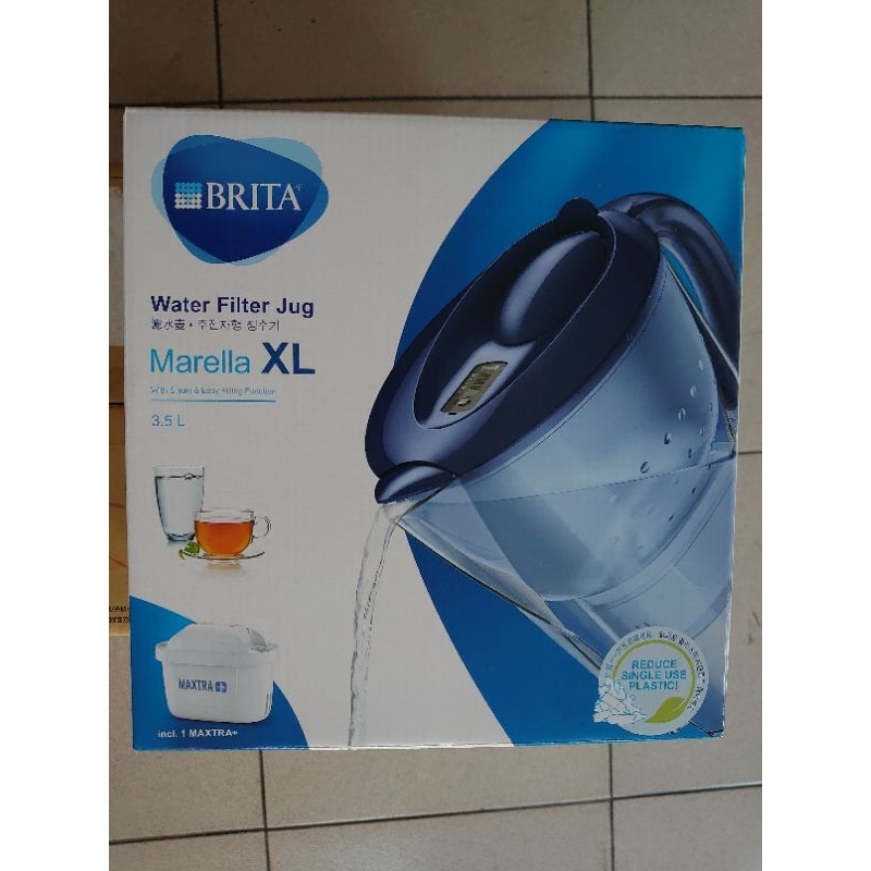 BRITA Marella XL 3.5L濾水壺（內含濾芯一個）