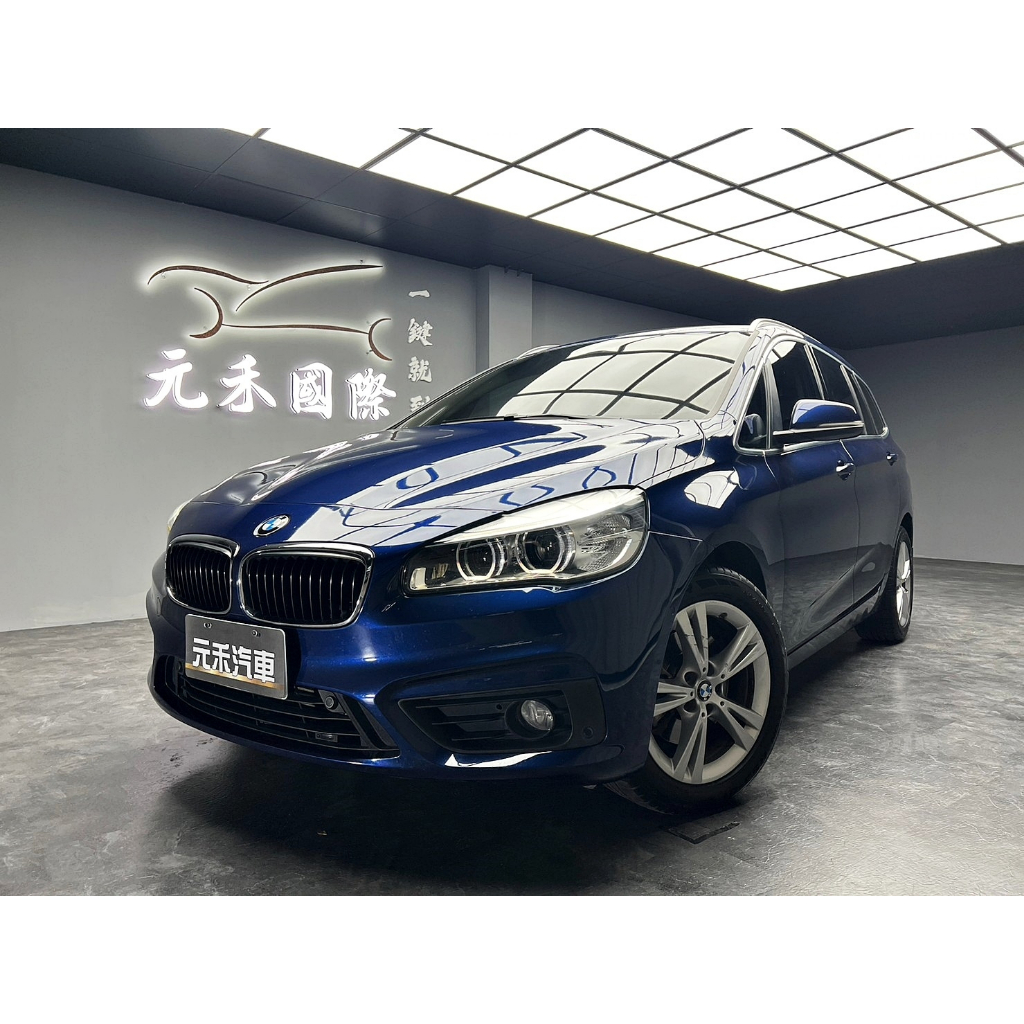 正2016年出廠 F46型 BMW 2-Series Gran Tourer 218d 2.0d 柴油 海軍藍