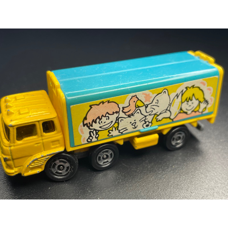 日本製 ）TOMICA fuso truck 貨車 歐翼貨車 卡車 多美 No.7