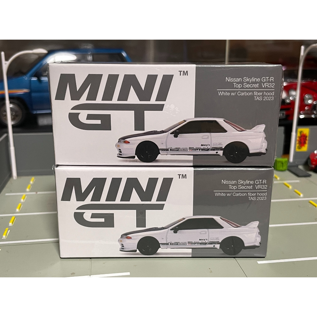 Mini GT 1/64 Tokyo Auto Salon 2023 改裝車展 Nissan GTR R32 限量