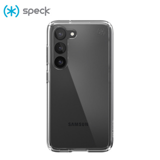 Speck Galaxy S23 Presidio Perfect-Clear 透明抗菌防摔保護殼