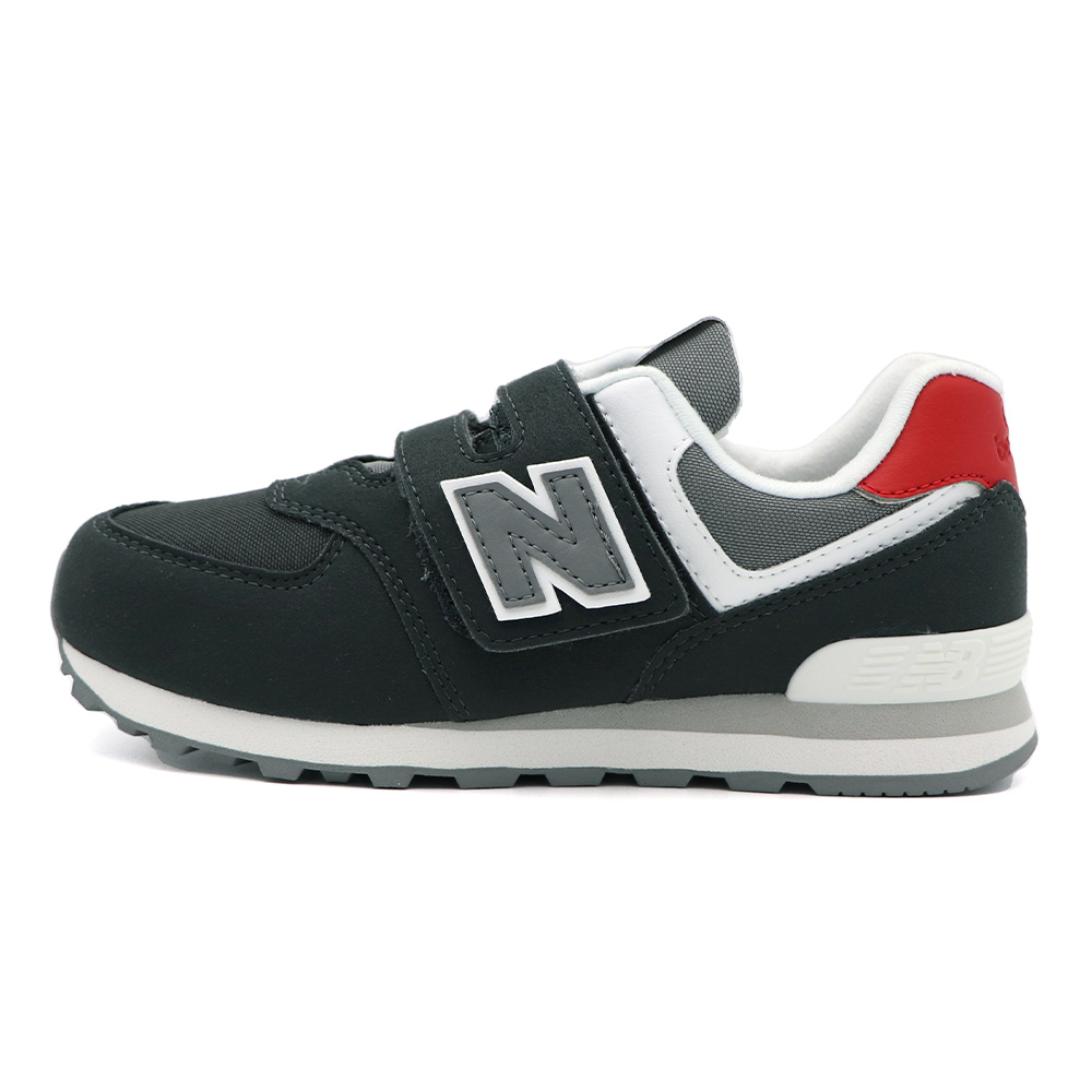 New Balance 574 NB574 魔鬼氈 運動鞋 中童 深灰 R9001(PV574MB1)