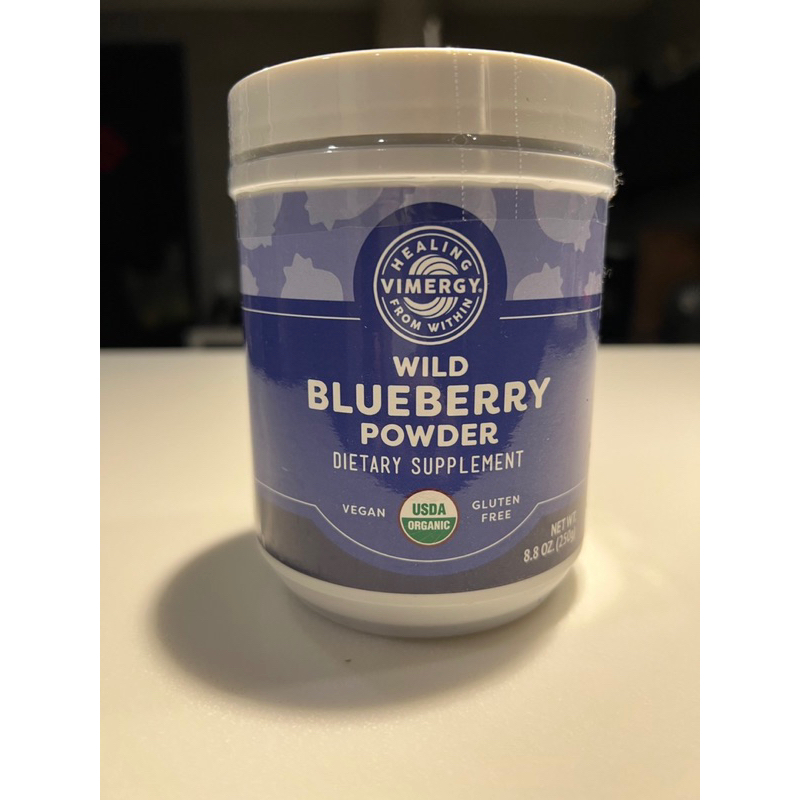 現貨!! 24小時快速出貨🔜 Vimergy 野生藍莓粉 250g  安東尼威廉 醫療靈媒 推薦