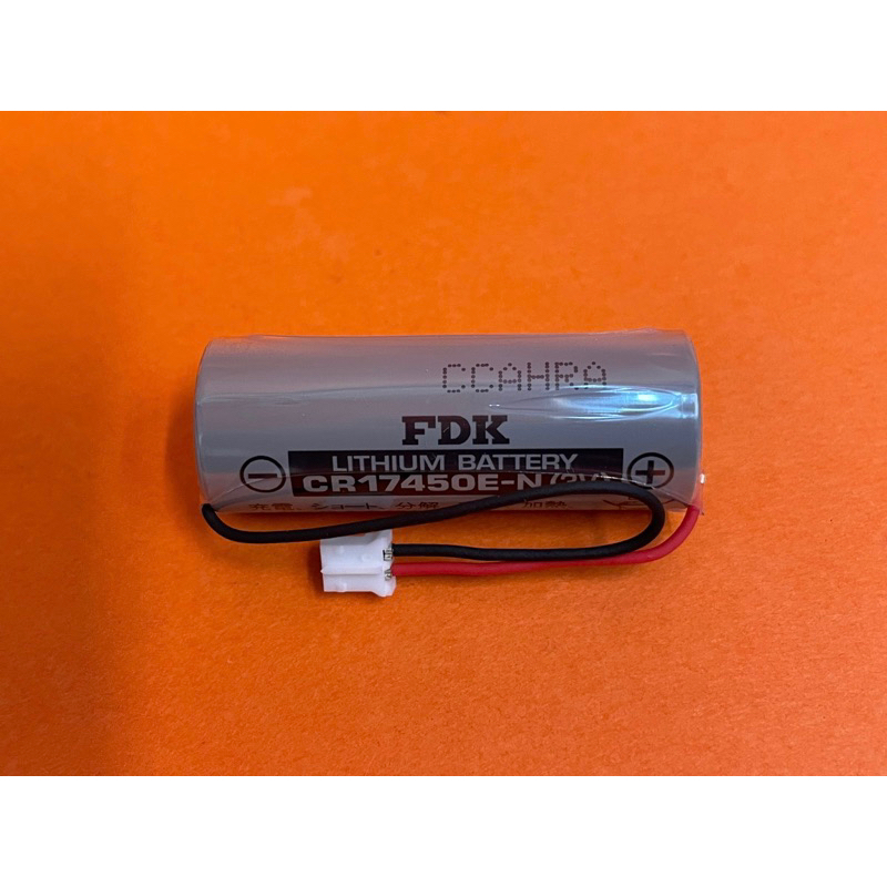 中部消防賣場-TYY永揚 日本 FDK CR17450E-N 2600mAh 3V鋰電池 帶插頭 一次性鋰電池
