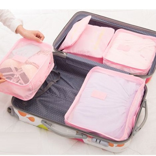 旅行六件組 旅行收納包 六件組收納袋 收納包 行李收納袋 衣物收納袋 旅行六件組 韓式收納袋