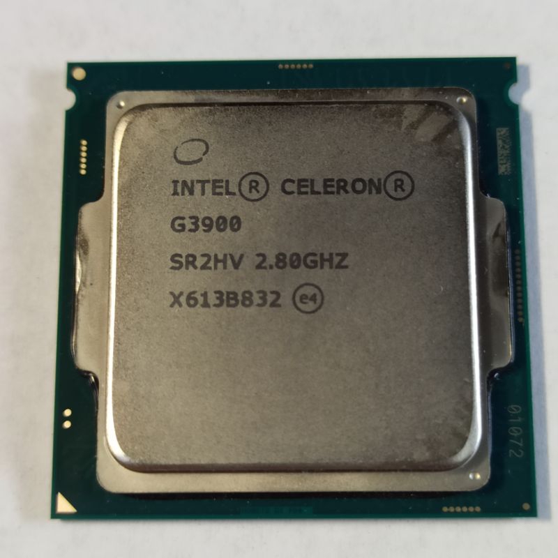 intel六代處理器 celeron g3900 1151腳位CPU