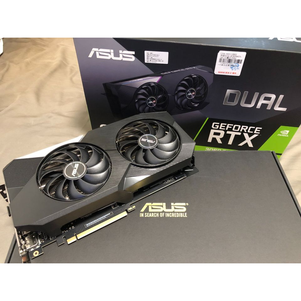 ASUS DUAL-RTX3060Ti-O8G-V2