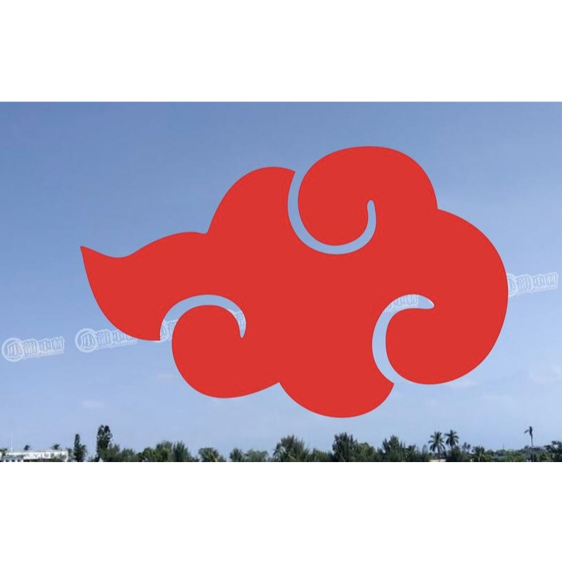 【小韻車材】火影 雲朵 日本 汽車改裝 汽車 貼紙 車貼 電動車 機車 防水貼紙
