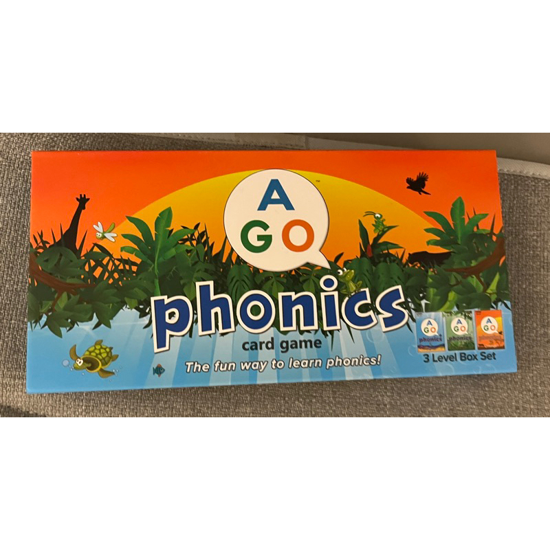 二手桌遊/雙北可面交 AGO phonics box set商場內有多款桌遊