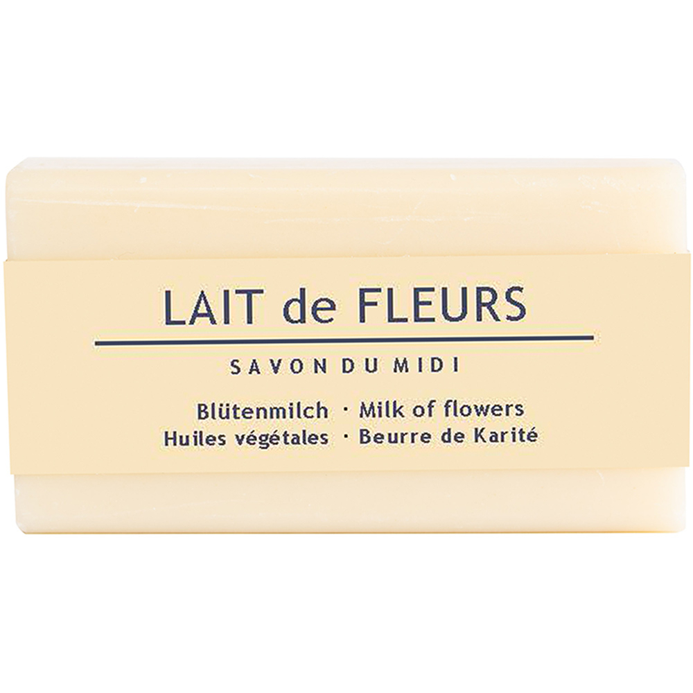 法國 Savon du Midi 純淨花奶香 乳油木香皂 100g (SM037)
