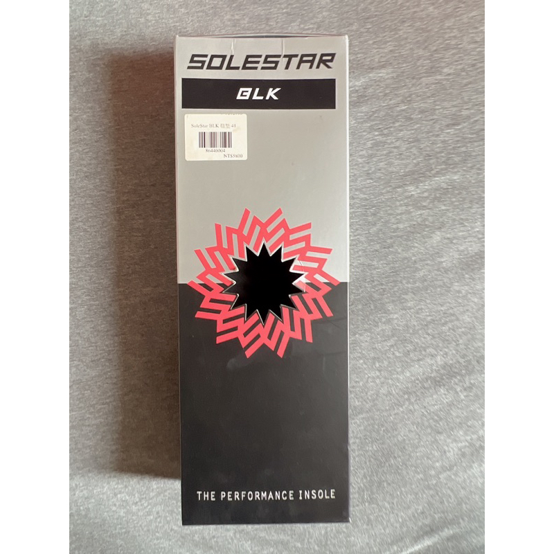 Solestar一級鞋墊BLK