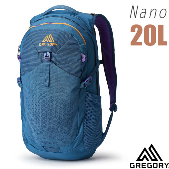 【美國 GREGORY】多功能休閒後背包 NANO 20L.書包(水袋/平板電腦隔間)_松石綠_111499