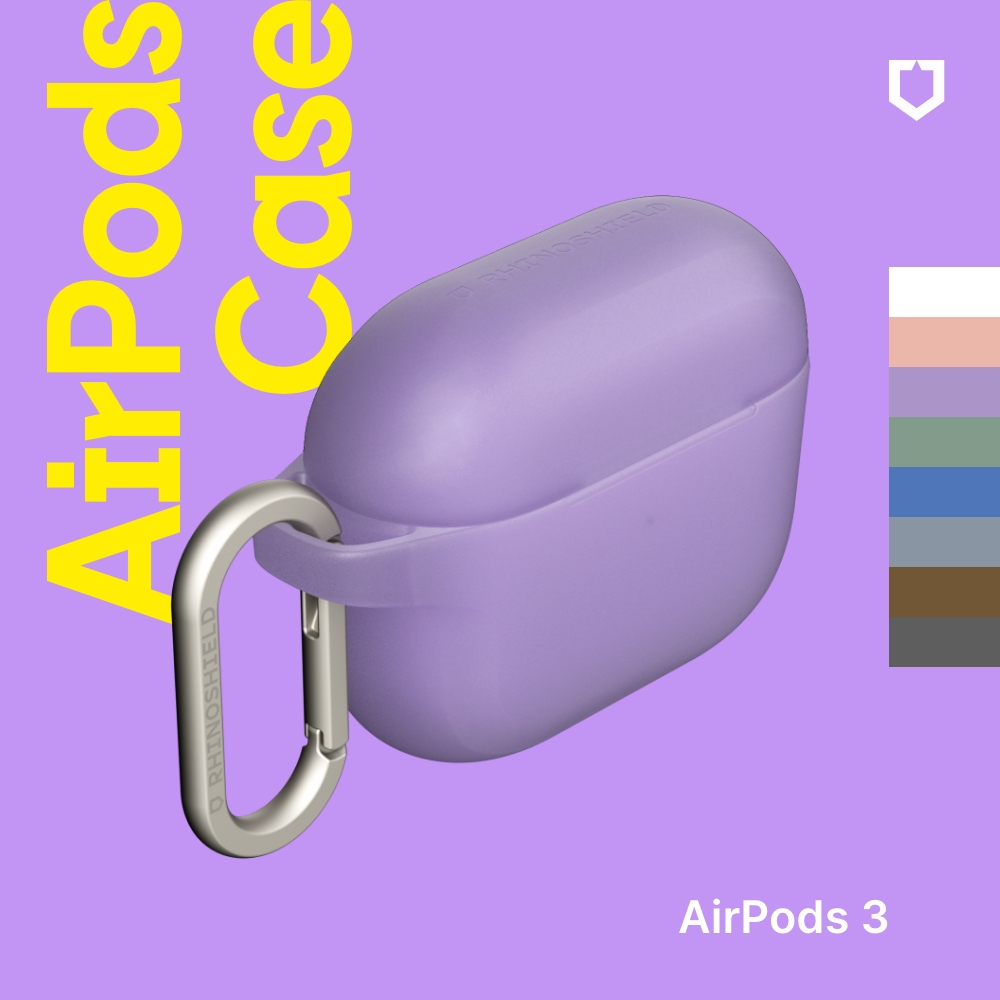 犀牛盾 適用於Airpods 3 防摔保護殼(含扣環)