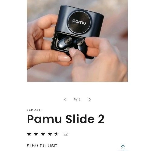 Pamu Slide 2 混合式主動降噪真無線藍牙耳機