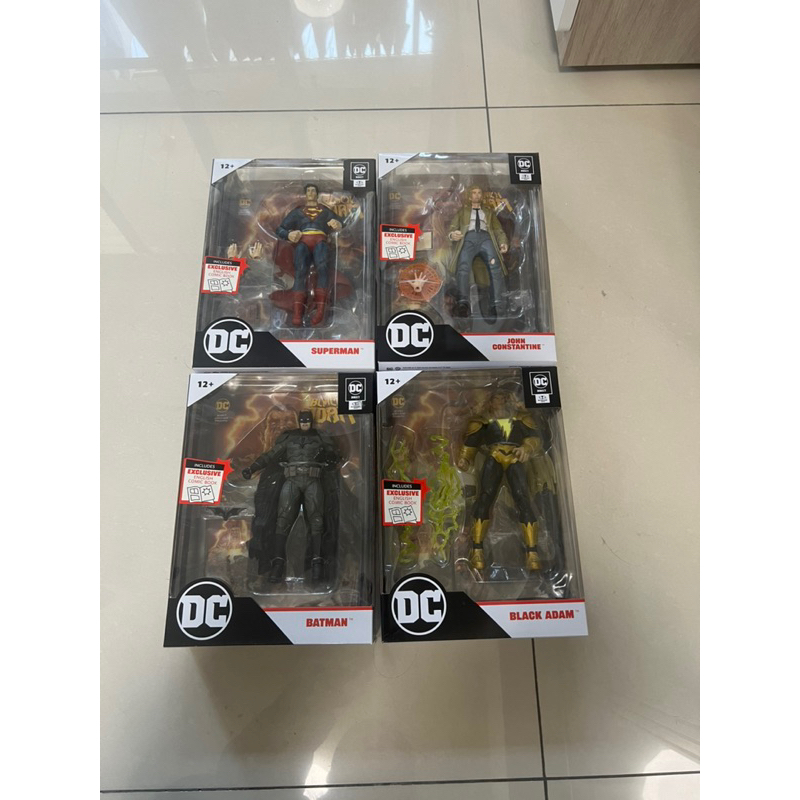 ［合售］麥法蘭 Mcfarlane 七吋 蝙蝠俠 黑亞當 超人 康斯坦丁 現貨立即出