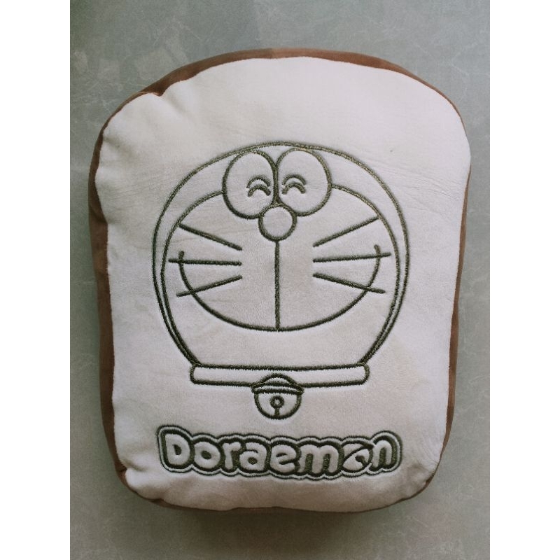 哆啦A夢 Doraemon 小叮噹 記憶吐司 記憶麵包 抱枕 正版授權 午安枕 靠枕 12吋