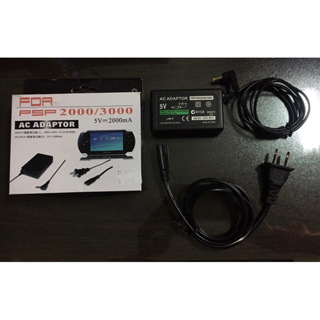 PSP 2000/3000 充電線 買1組送2變壓器