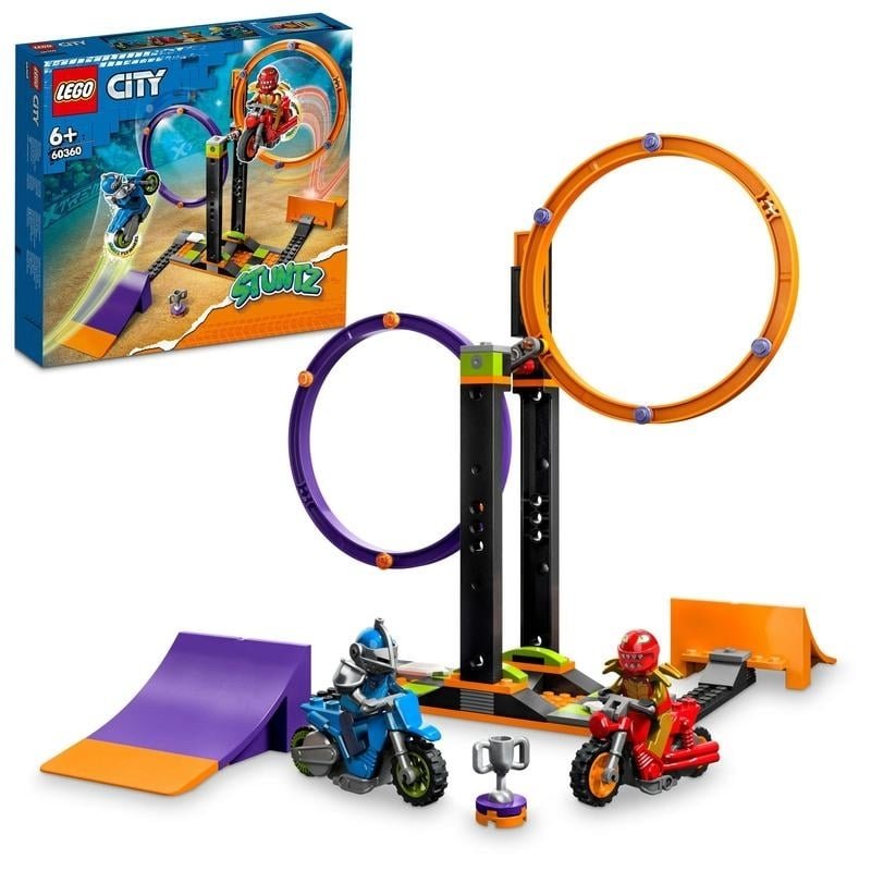 現貨 樂高 LEGO  City  城市系列 60360 旋轉特技挑戰組 全新未拆 公司貨