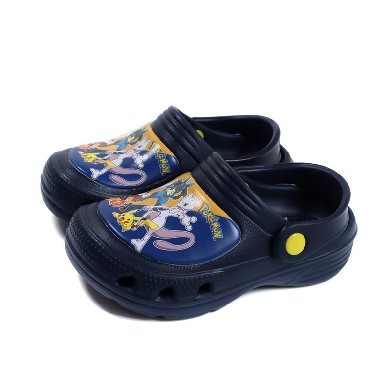 精靈寶可夢 Pokemon 花園鞋 涼鞋 童鞋 深藍色 中童 PA1785 no948