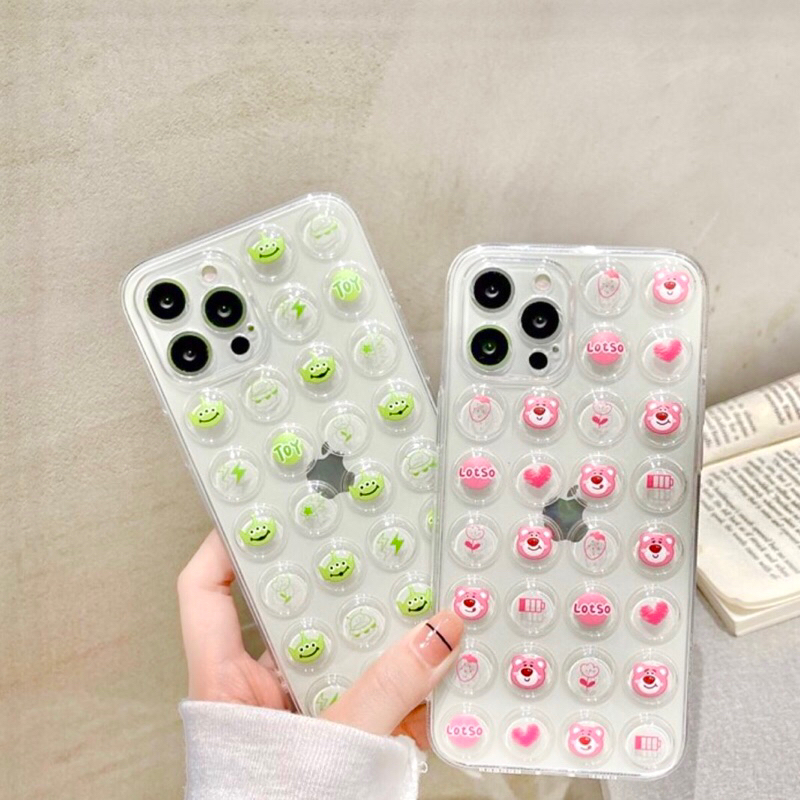 🇰🇷韓國代購🇰🇷 🫧韓系氣泡舒壓造型iPhone 手機殼🫧 迪士尼三眼怪氣泡手機殼