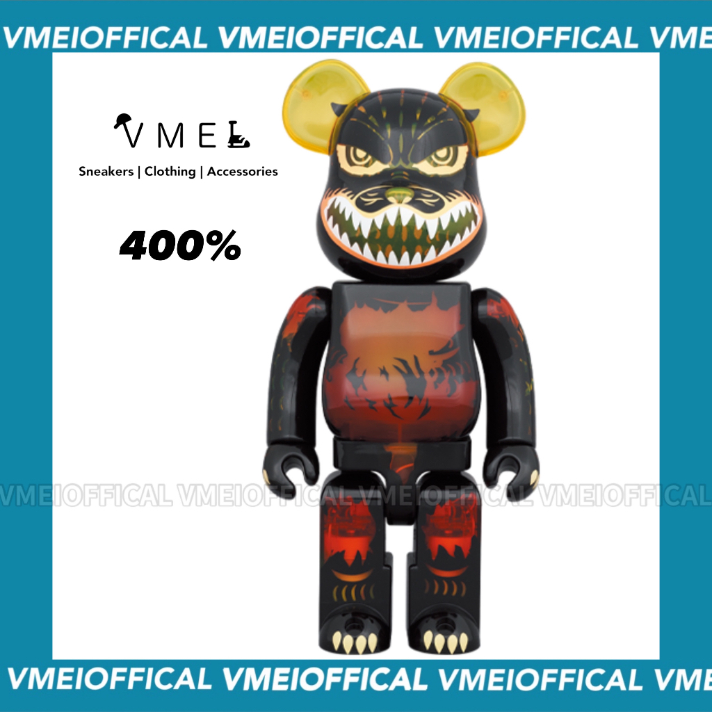 【VMEI】BE@RBRICK Godzilla 發光版 哥吉拉 400% 庫柏力克熊 預購