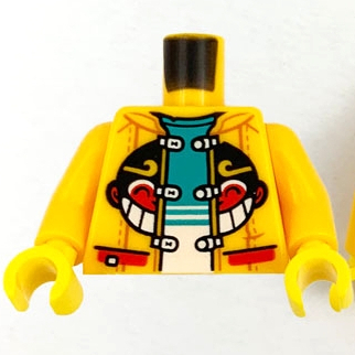 &lt;樂高人偶小舖&gt;正版LEGO 特殊13 80023 悟空小俠 齊天大聖 身體 (單隻)