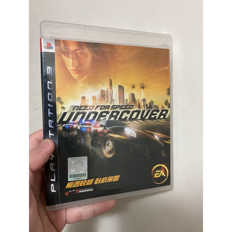 正版 繁體中文版 PS3 極速快感 臥底風雲 Need for Speed Undercover 遊戲片（ 賽車 光碟