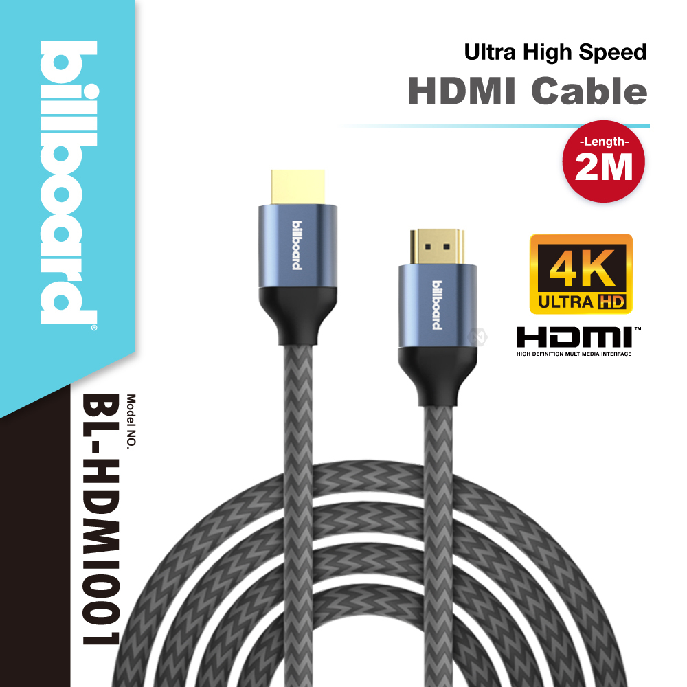 billboard 告示牌 HDMI 影音傳輸線 HDMI 2.0 4K 60幀 易彎折