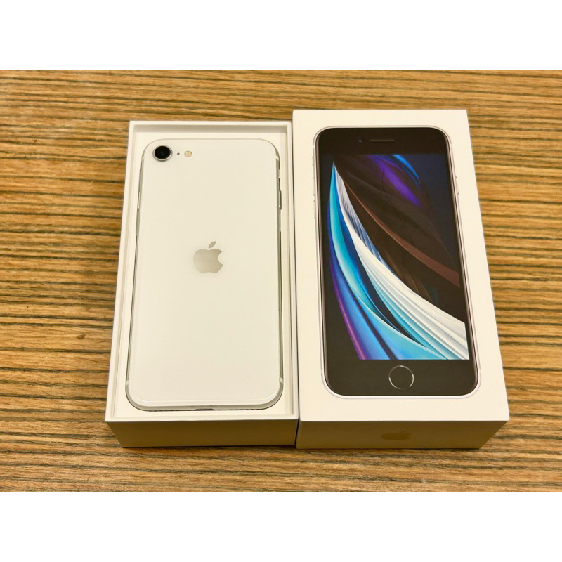 iPhone SE2 蘋果手機 64GB 4.7吋 白色 2020年購入 女用機 二手 功能正常 台北面交