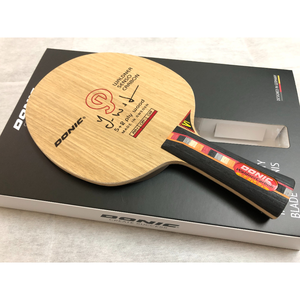 【現貨! 平價桌球小舖】DONIC Waldner Senso Carbon V1 華德納 標準型拍面