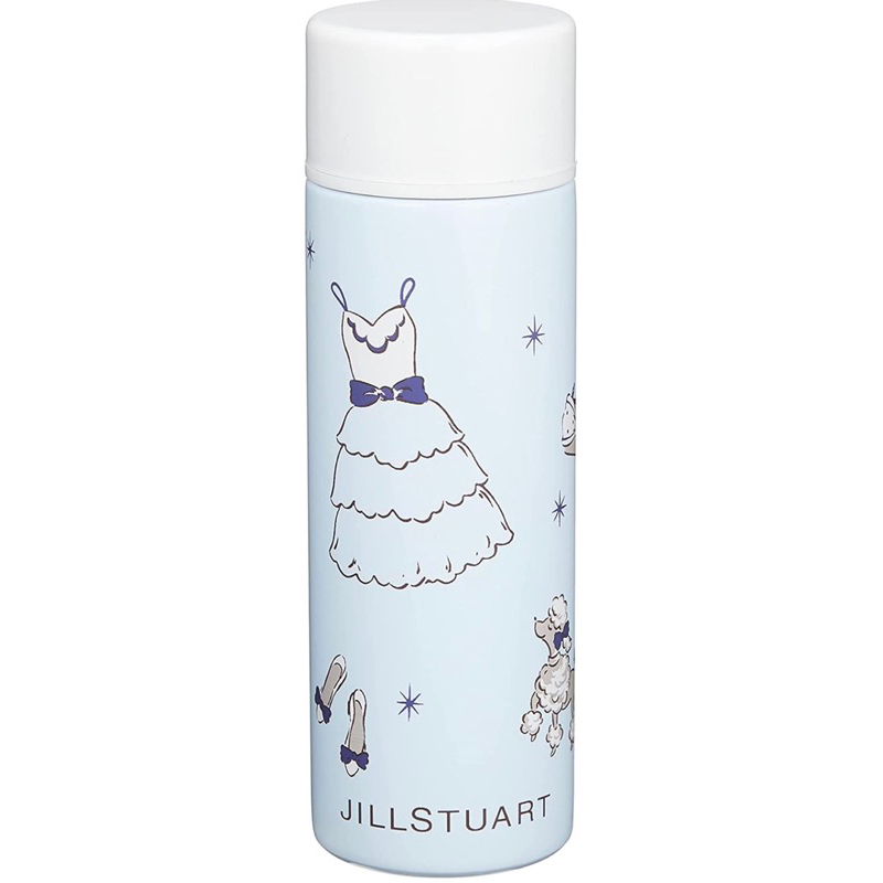 日本品牌JILL STUART 洋裝圖騰保溫瓶