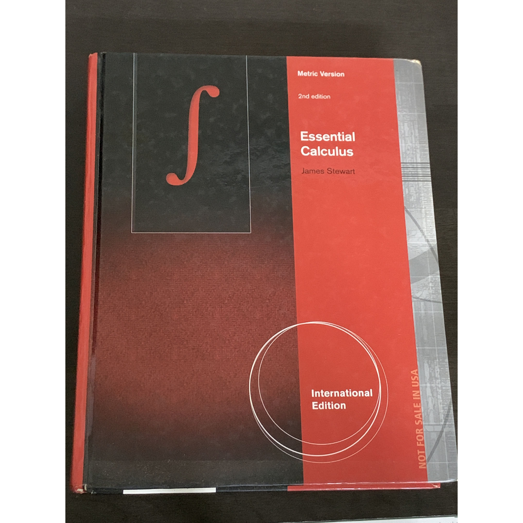 二手 Essential Calculus 2nd edition 原文書