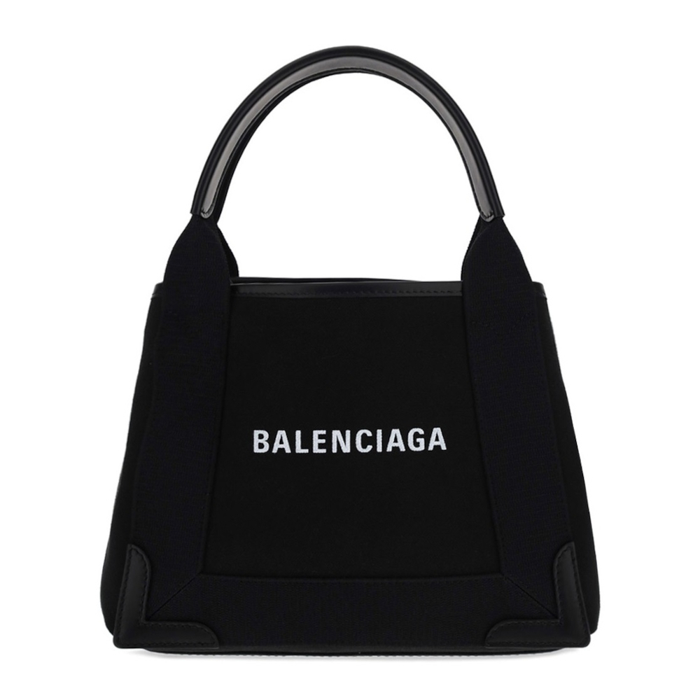 現貨 - 全新正品！ BALENCIAGA 巴黎世家 Navy Cabas XS 小款 手提 肩背 帆布 托特包 黑色