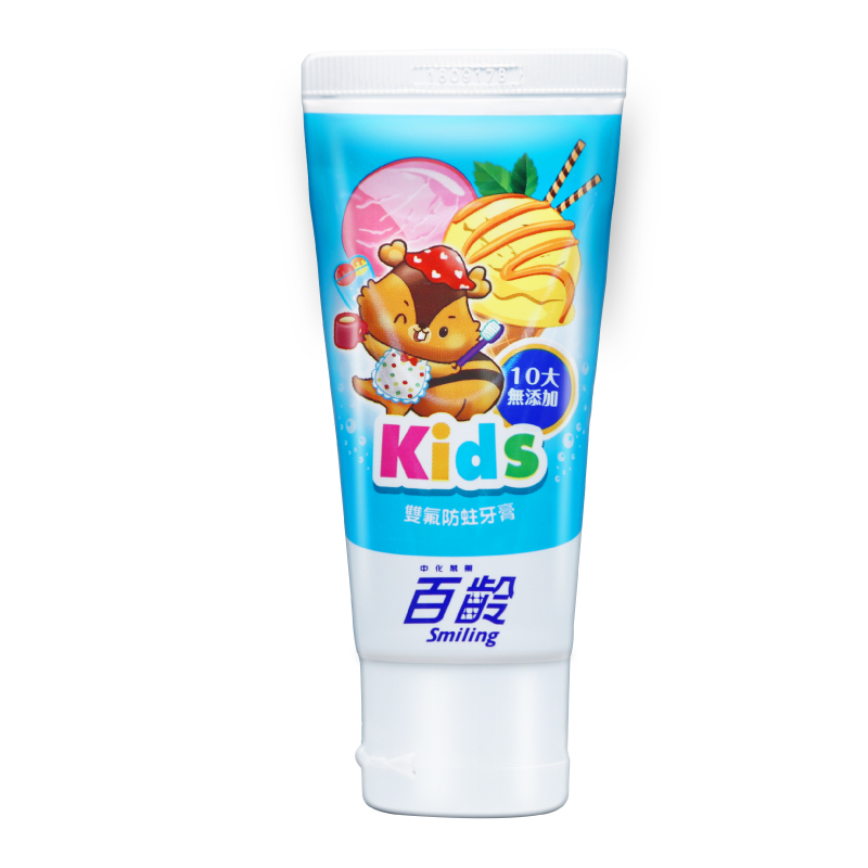 百齡雙氟防蛀兒童牙膏-冰淇淋汽水70g克 x 1 【家樂福】