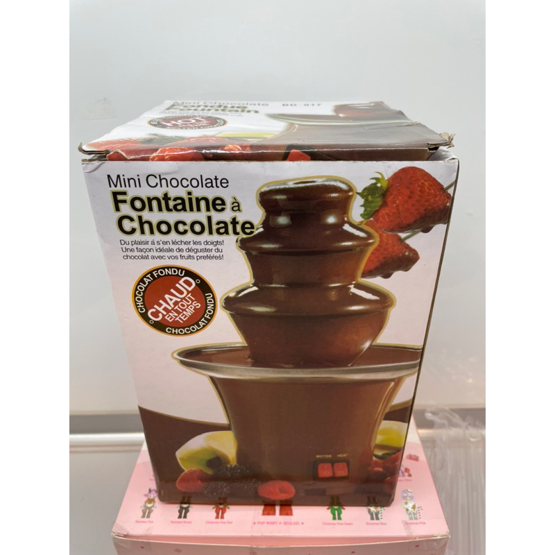 110V巧克力噴泉機 巧克力 噴泉 瀑布 火鍋 熔漿機 自動融化塔 派對 家居 生活 電動 甜點