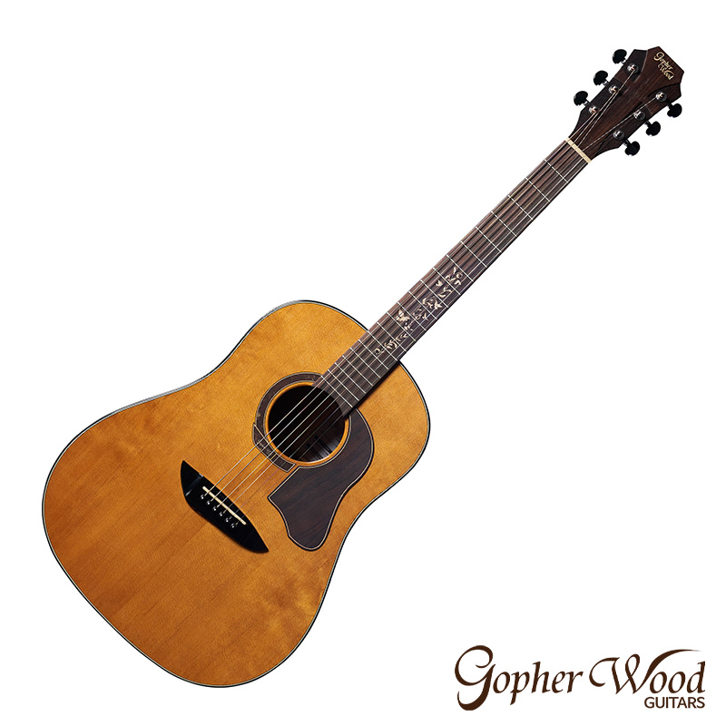 GopherWood 歌斐木 K250R 烤雲杉木 面單板 木吉他【又昇樂器.音響】