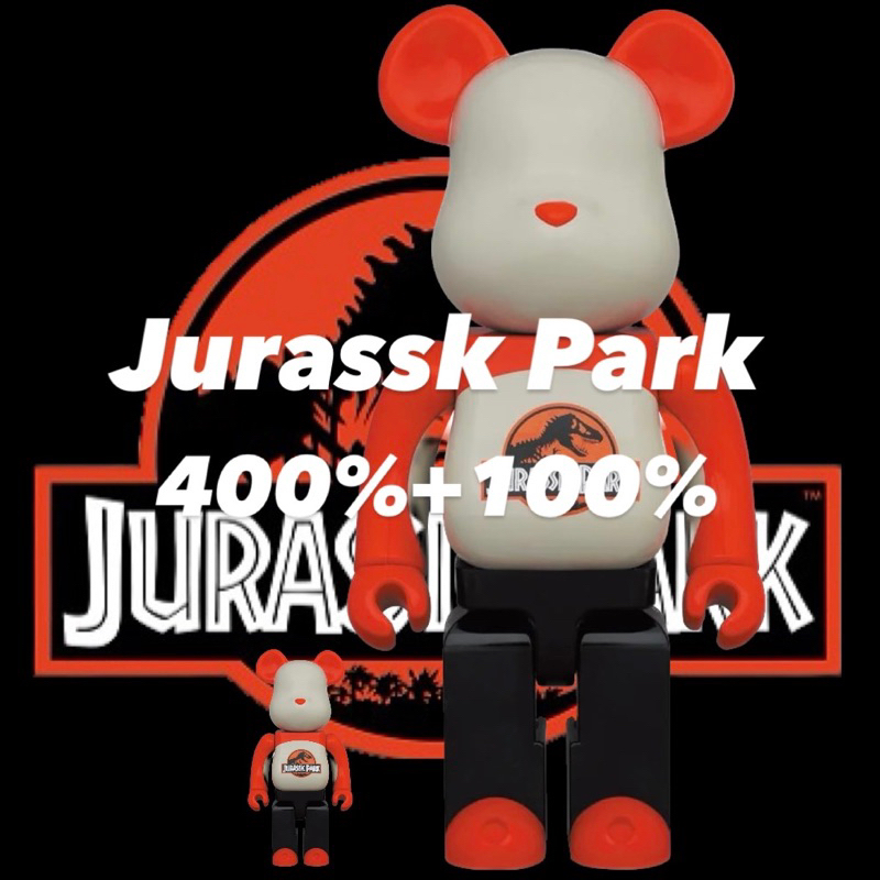 （原裝正版）侏羅紀 Jurassk Park 500% 庫柏力克400%+100% 正版以拆 BE@RBRICK