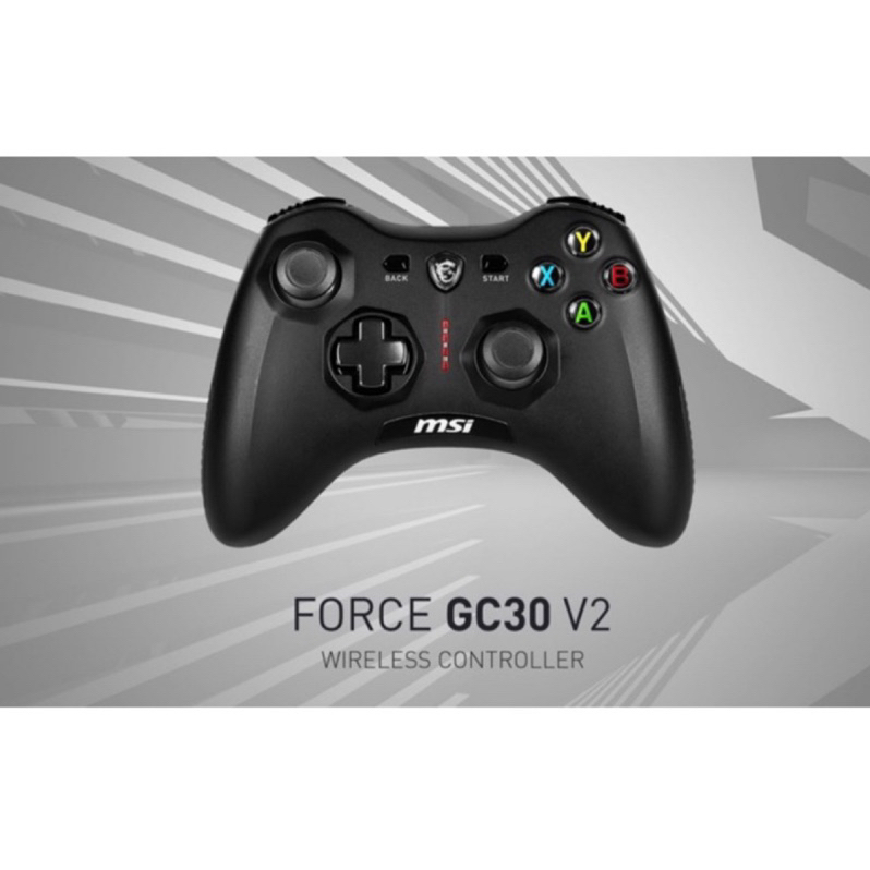 MSI 微星Force GC30 V2無線/有線電競遊戲手把 藍牙手把 Steam GeForce Now